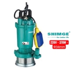 Bơm chìm đẩy cao 18m Shimge QDX1.5-17-0.37K3F ( 220V ~ 370W )