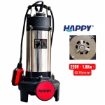 Bơm chìm cắt rác 1.8Kw Happy HCUT1800F