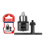 Đầu kẹp 13mm Emtop EKCK1301 ( đầu khóa cho khoan điện )