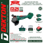 COMBO máy mài góc dùng PIN DEKTON M21-AG100CP