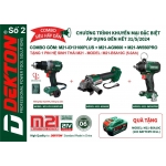 Combo Máy Khoan Pin Dekton M21-ID13100PLUS