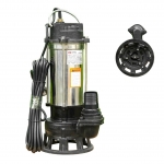 Máy bơm chìm INOX 1.5kW HTC WQD6-22-1.5-QG ( có lưỡi cắt rác )