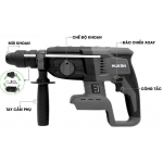 Máy khoan bê tông Pin 21V Hukan G2-K2822 Gen 2 Brushless