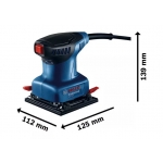 Máy chà nhám vuông 220W Bosch GSS 140 Professional