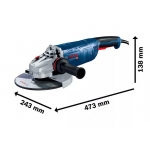 Máy mài góc 230mm Bosch GWS 24-230 Professional