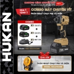 Combo máy bắn vít Pin 21V Hukan HM21-G2CVX230N