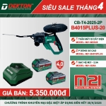 Combo Máy đi dây điện âm tường DEKTON M21-MdD28 +pin và sạc