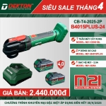 Combo Máy cắt rung Pin 21V Dekton M21-CDN01BL  + pin và sạc