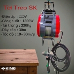Máy tời nhanh 230 Kg King SK230