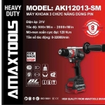 Máy khoan Pin 120Nm Amaxtools AK112013SM Hammer ( chưa Pin & Sạc )