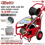 Máy xịt rửa công nghiệp 3.5Kw DDEKO DK-X35 ( 300Bar )