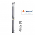 Bơm hỏa tiễn cột áp 56m Adelino 3SAm4/16-0.75P ( 1 pha 220V 1.0Hp )