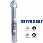 Bơm hỏa tiễn cột áp 65m Mitsudeny 6SR30/6 ( 3 pha 7.5Hp )