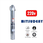 Bơm hỏa tiễn cột áp 40m Mitsudeny 2SDM0.7/38 ( 1 pha 220V 1/2Hp )