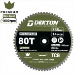 Lưỡi cắt hợp kim 355mm Dekton DK-SB355PROMAX ( 355*1.9*2.3*25.4mm*80T )