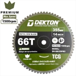 Lưỡi cắt sắt hợp kim 355mm Dekton DK-SB355PRO ( 355*66T*25.4*2.3mm )