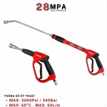 Súng xịt cao áp DDeko KM-PG-19 ( max 28 MPA )
