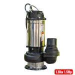 Bơm chìm nước sạch inox 1.1kW HTC QDX40-7-1.1