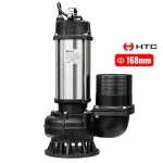 Bơm chìm nước thải công nghiệp inox 3.0Kw HTC QDX100-8-3 