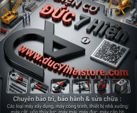 🔴 Điện cơ : ĐỨC 7 hiền – Chuyên bảo trì, bảo hành & sửa chữa máy xây dựng ...