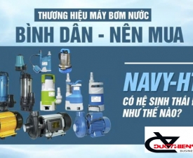 Máy Bơm Tăng Áp Chính Hãng Navy Pumps & HTC , Chất Lượng Có Bền Bỉ, Giá Cả Hợp Lý Không ?