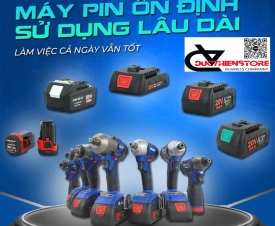 Dụng Cụ & Thiết Bị Dùng Pin KINGBLUE: Lựa Chọn Uy Tín Với Chất Lượng Vượt Trội, Giá Cả Cạnh Tranh