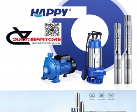 Máy Bơm Nước Happy – lựa chọn hàng đầu cho nhu cầu bơm cấp thoát nước Sinh Hoạt & Sản Xuất