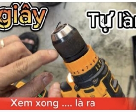 Phương Pháp Tháo Đầu Khoan 2 Giây !