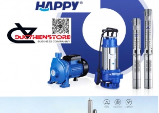 Máy Bơm Nước Happy – lựa chọn hàng đầu cho nhu cầu bơm cấp thoát nước Sinh Hoạt & Sản Xuất