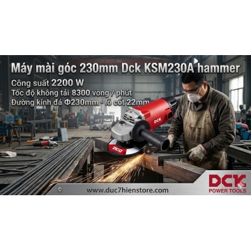Máy mài góc 230mm Dck KSM230A hammer