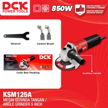 Máy mài góc 125mm DCK KSM125A công tắc trượt