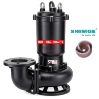 Bơm chìm nước thải Shimge WQ130-15-11 ( 380V 11Kw )