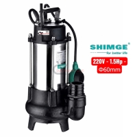Bơm chìm nước thải inox Shimge WVSD 150F ( 220V ~ 1.5Kw )