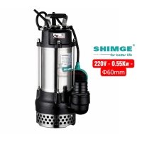 Bơm chìm inox đẩy cao 15m Shinge WVSD 75A2F  ( 220V ~ 0.75Kw )
