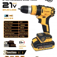 COMBO máy khoan Pin 10mm HUKAN HK-XC8 3 chức năng 