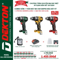 Khuyến Mãi Combo Máy Khoan Pin - Máy Mài PIn