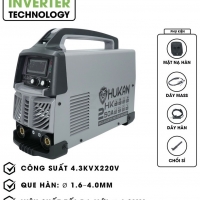 Máy hàn điện tử 250A Hukan MMA-250mos 3 bo