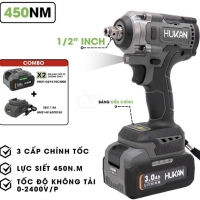 Combo Máy Siết Bulong Pin Hukan HK-IPW450PRO