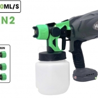 Máy phun sơn Pin 21V Hukan HM21-G2-SBS444
