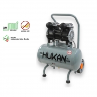 Máy Nén Khí Không Dầu 25 Lít Hukan G2-AC25L-LUX ( 2200W )