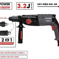 Máy Khoan Bê Tông Hukan K95 ( 3 chức năng 1050W )