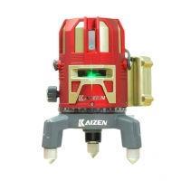 Máy cân bằng Laser 5 tia Kaizen KLZ-0525 chỉnh góc bằng remote