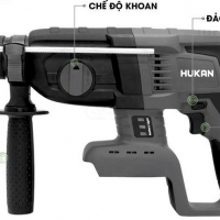 Máy khoan bê tông Pin 21V Hukan G2-K2822 Gen 2 Brushless