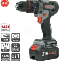 Máy khoan Pin 21V 80Nm Kaizen KZ-621A Brushless