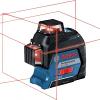Máy cân bằng Laser Bosch GLL 3-80 Professional 3 x 360° Red