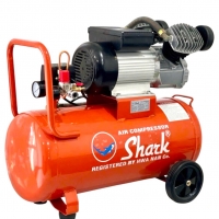 Máy nén khí 2 đầu nén bình 50 lít Shark MPM 50