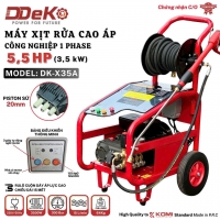 Máy xịt rửa công nghiệp 3.5Kw DDEKO DK-X35 ( 300Bar )
