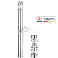 Bơm hỏa tiễn cột áp 84m Adelino 3SAm4/24-1.1P ( 1 pha 220V 1.5Hp )
