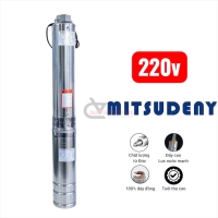 Bơm hỏa tiễn cột áp 678m Mitsudeny 3SDM4/20 ( 1 pha 220V 1.2Hp )