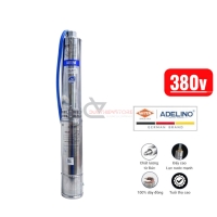 Bơm hỏa tiễn cột áp 66m Adelino 4SA6/11-1.1P ( 3 pha 380V 1.5Hp )